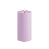 DELUXE Buitenkaars Lavendel LED 7,5x15 - (RF-UL-0122)
